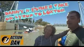 HUSBAND AND WIFE.... AND THE MURRAY!!!!! | Kayaking Adventure | Action Dan