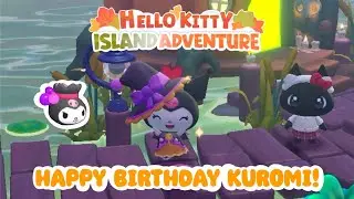 Happy Birthday KUROMI! 🧡🎃💜 Hello Kitty Island Adventure