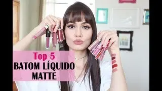 OS MELHORES BATONS LÍQUIDOS MATTE! por Laura Pfister
