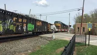 CSX Trash Train in Bergen, NY