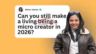 How to be become a content creator in 2026 | Q&A video
