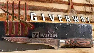 GIVEAWAY 5 Razor Sharp Paudin FILLET KNIVES!!