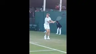 David Goffin's Backhand Up Close #atp #tennis #backhand
