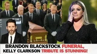 Brandon Blackstock Funeral! Kelly Clarkson Tribute Is STUNNING