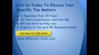 Tampa Tax Help with 25 Year Industry Expert