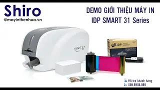 M&aacute;y in thẻ nhựa cao cấp IDP SMART 31 - Đầu in Japan