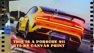 🏁 Transform Your Space with LED Sports Car Posters!