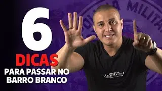 6 DICAS para passar no Barro Branco APMBB de S&atilde;o Paulo | Concurso Barro Branco - CFO
