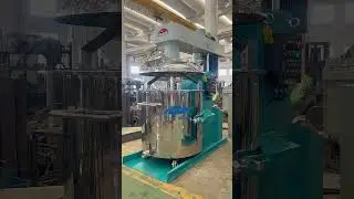 1000L double shaft mixers with scraper vacuum function