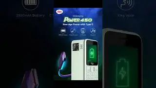This is the itel Power 450, the first feature phone with USB Type-C.Costs ₹1499. #itel #itelPower450