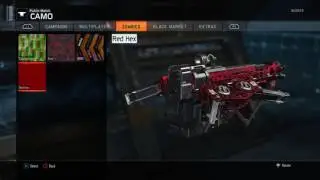 BLACK OPS 3 - RED HEX CAMO ON DLC WEAPONS GLITCH PS4/XBOX ONE