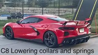C8 Corvette Lowering Comparisons