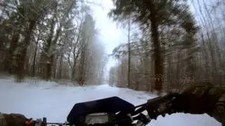 Russian winter tire test aka Lamele test