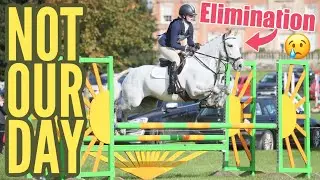MY WORST EVER DAY EVENTING WITH BOTH HORSES ~ Refusals, poles and elimination