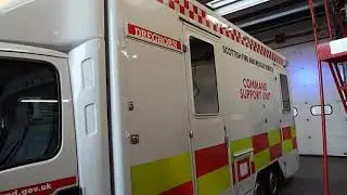 Scottish Fire and rescue command unit dreghorn
