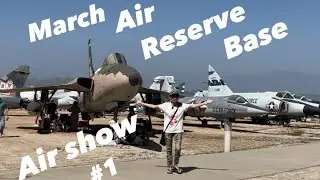 air show part 1 at March Air Reserve Base California USA