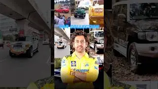Ms Dhoni car collection 🔥 #thala #dhoni #car #collection #viral #shorts