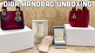 Dior Unboxing Haul: Lady Dior Exotic, Dior Toujours Nano, Dior Jewelry, Dior RTW