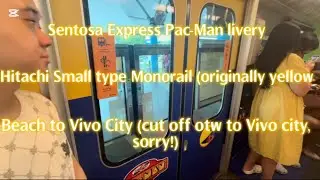 Sentosa Express Beach Stn to Vivo City feat. @kyjaguar96svc196bsoe  and @E956_S13 