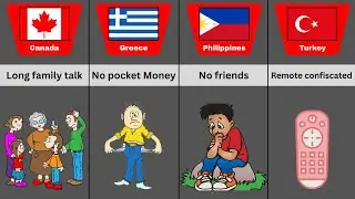 Most Annoying Dad Punishment From Different Countries