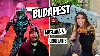 What to do on a RAINY DAY in BUDAPEST 🇭🇺 - BEST Croissants & COOL art gallery