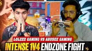 LOLZZZ GAMING VS ABUSEE GAMING FIGHT| LoLzzz Gaming vs Streamer 😱