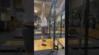 One Rep Max Standing Strict Press 145, my hips cheated a bit but I couldn&rsquo;t get 155 passed the eyes