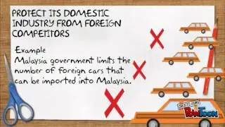 Why do countries put up trade barriers
