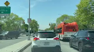 New York - Queens - Driving tour in Hillside Avenue