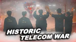 TELECOM WAR WORLD FINALS! T1 vs KT Reaction Worlds 2025