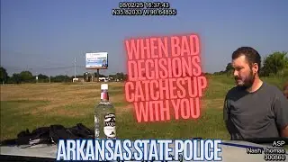 Wild Motorcycle Pursuit Ticket turns into Felony Fleeing Jonesboro, AR | Arkansas State Police chase