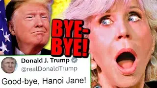 Для Джейн Фонды всё кончено после безумного провала! Трамп смеётся последним!