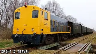 Wildervank | Loc 2278 met personentrein | STAR  // Dutch heritage diesel train | 23-2-25!