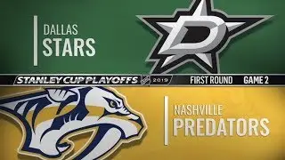 Recap: DAL vs NSH  First Round  Game 2  Apr 13,  2019