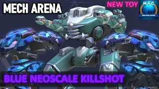 Mech Arena - Blue Neoscale Killshot + New TOY