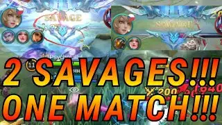2 SAVAGES IN ONE MATCH?! | Layla Gameplay