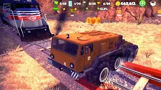 TITAN Truck King Off The Road Truck vs Train | Android iOS GamePlay