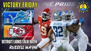 Detroit Lions Talk with Russell Wayne Victory Friday