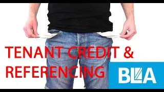 tenant Credit & reference checks