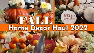 🍁 FALL HOME D&Eacute;COR HAUL | FALL DECORATIONS 2022 | AUTUMN D&Eacute;COR | AFFORDABLE BUDGET ITEMS