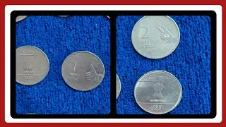 2010 - 1 Rupee + 2 Rupees HASTA MUDRA COIN.....