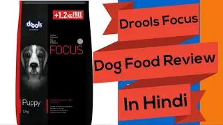 Drools dog food review in hindi | Drools focus dog food review |