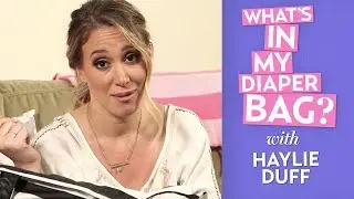 Haylie Duff Reveals What&rsquo;s Inside Her Daughter Ryan&rsquo;s Diaper Bag