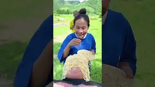 The waste of noodles #shorts #funny #video