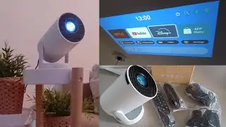 Mini Proyector WOWLINK con WiFi 6 Bluetooth 5.4 Support 4K ( TEST y PRUEBAS de PROYECCI&Oacute;N en casa )