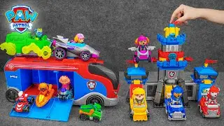 Paw Patrol toys collection unboxing | Rubble & Crew, Building Blocks Rescue Knight, Mission Cruiser