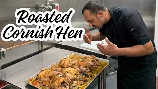 Roated Cornish Hen Recipe | Cornish Hens In Oven | Roasted Cornish Hen With Vegetables