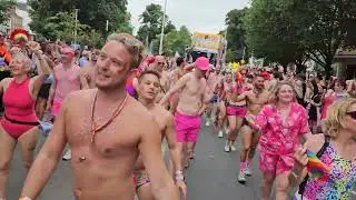 Out to Swim Brighton Pride 2024 -  @ArianaGrande yes, and?  @outtoswim2514   @BrightonandHovePride