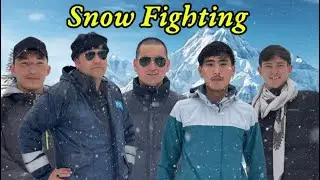Zeyarat Mountain || Snow Fighting || dangerous Hazargi Vlog || Fast Snowfall in Quetta