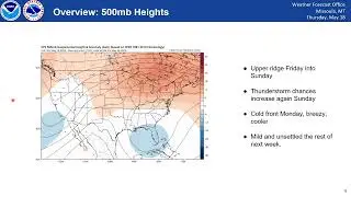 NWS Missoula Weather Briefing - May 18, 2023